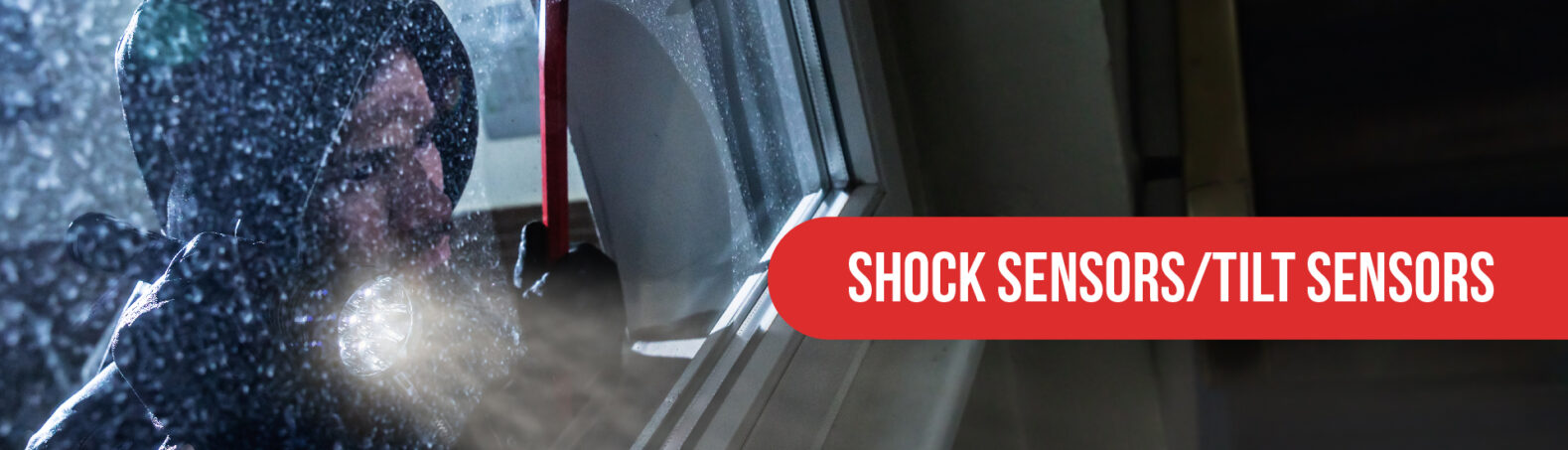 Tilt sensors or shock sensors can help determine if someone has tried to unlawfully open your garage door