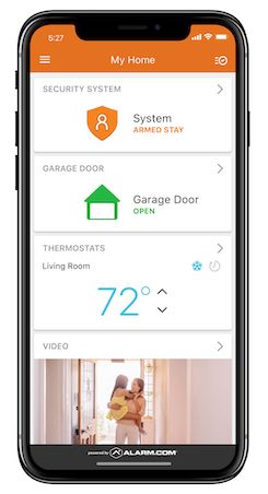 The mobile app from Safelink Security Systems OKC & Edmond will alert you if your indoor motion sensor is triggered