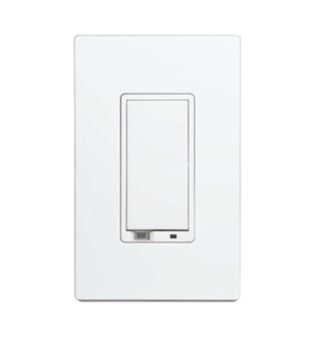 The GoControl Z-wave Smart Lightning Dimmer Switch will allow you to dim your lights from the Safelink smart home app.