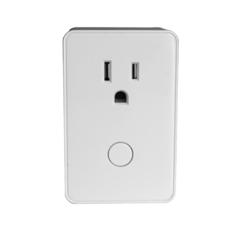IQ Outlet Plugs are a type of smart outlet that plugs into your current wall outlet allowing you smart home controls.