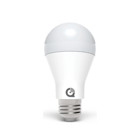 IQ Light Bulbs are a type of smart light bulb that has LED lighting and can be dimmed with a dimmer switch from an app.